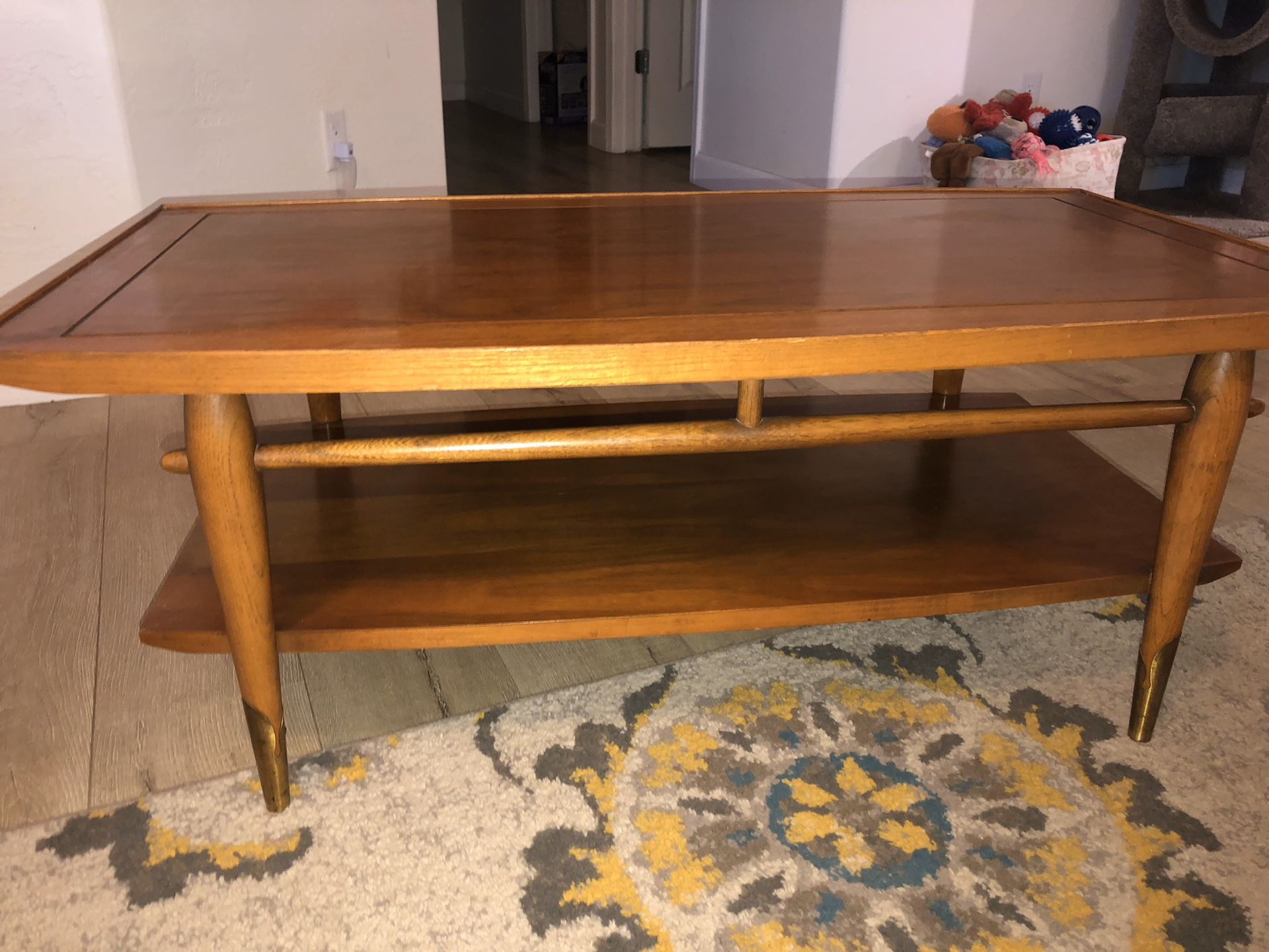 Vintage 1955 - 3 piece set coffee table & 2 end tables