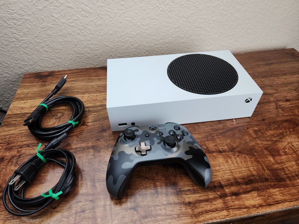 Xbox Series S Console with Controller and Cables