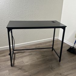 Black table