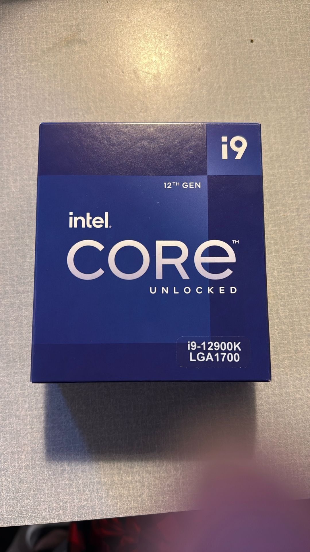 Intel i9 12900k LGA 1700 12th gen