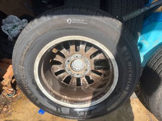 OEM Lexus GX460 18" Wheels + Michelin Tires (Set of 4)