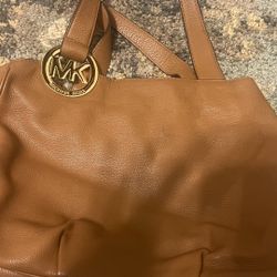 Tan Michael Kors Purse