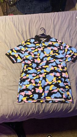 Bape XXL collar t shirt