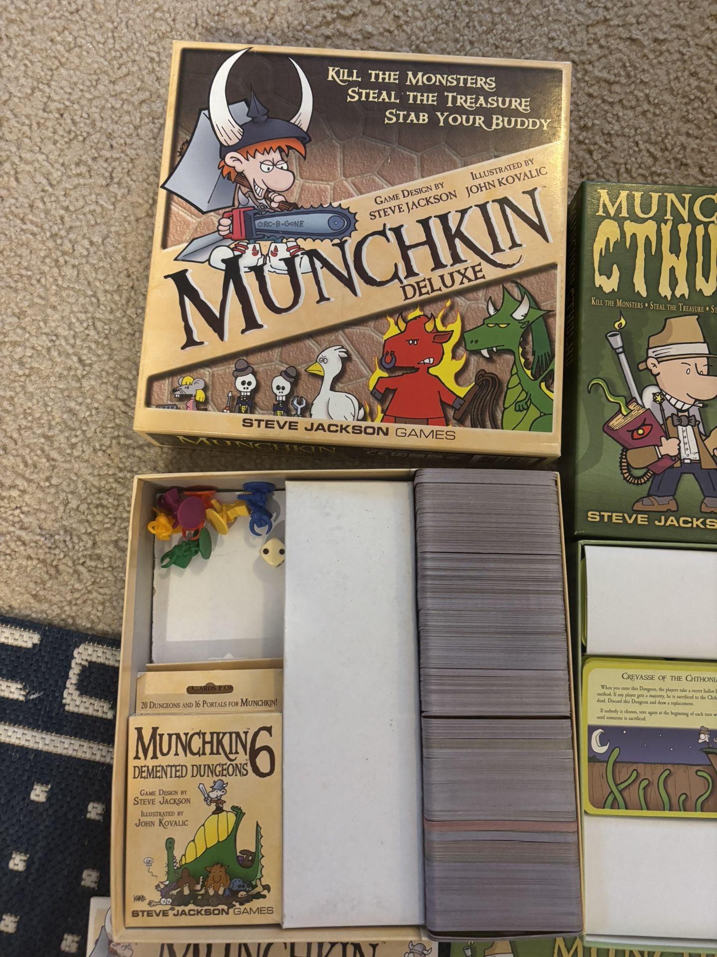 Munchkin Board Game Collection