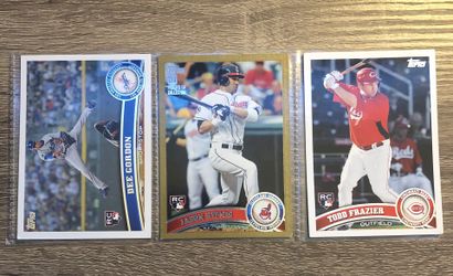 2011 Topps Baseball Rookie Cards ; Dee Gordon, Jason Kipnis, Todd Frazier