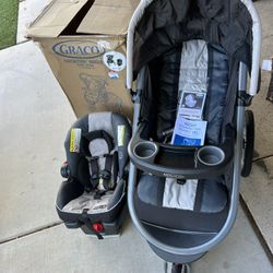 Jogging Stroller And Car Seat 