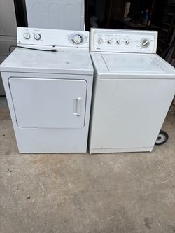 Kenmore washer and gas dryer