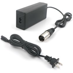 29.4V2A 3 pin XLR Charger Replacement for Lithium Battery Charging and Vacuum Cleaner Charging,Battery 12Ah Power Charger