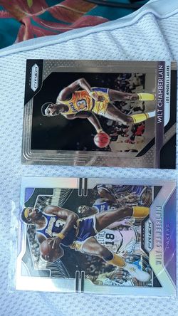 2019-20 prizm nba basketball -Wilt Chamberlain lot