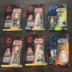 90's Star Wars Sealed And Used Toys.