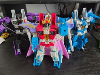 Transformers Seekers 86 Coronation Starscream Earthrise Thundercracker & Skywarp
