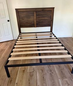 Queen bed frame