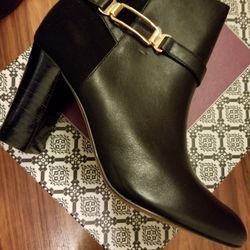 Isola Heeled Eppie Booties - Never Worn