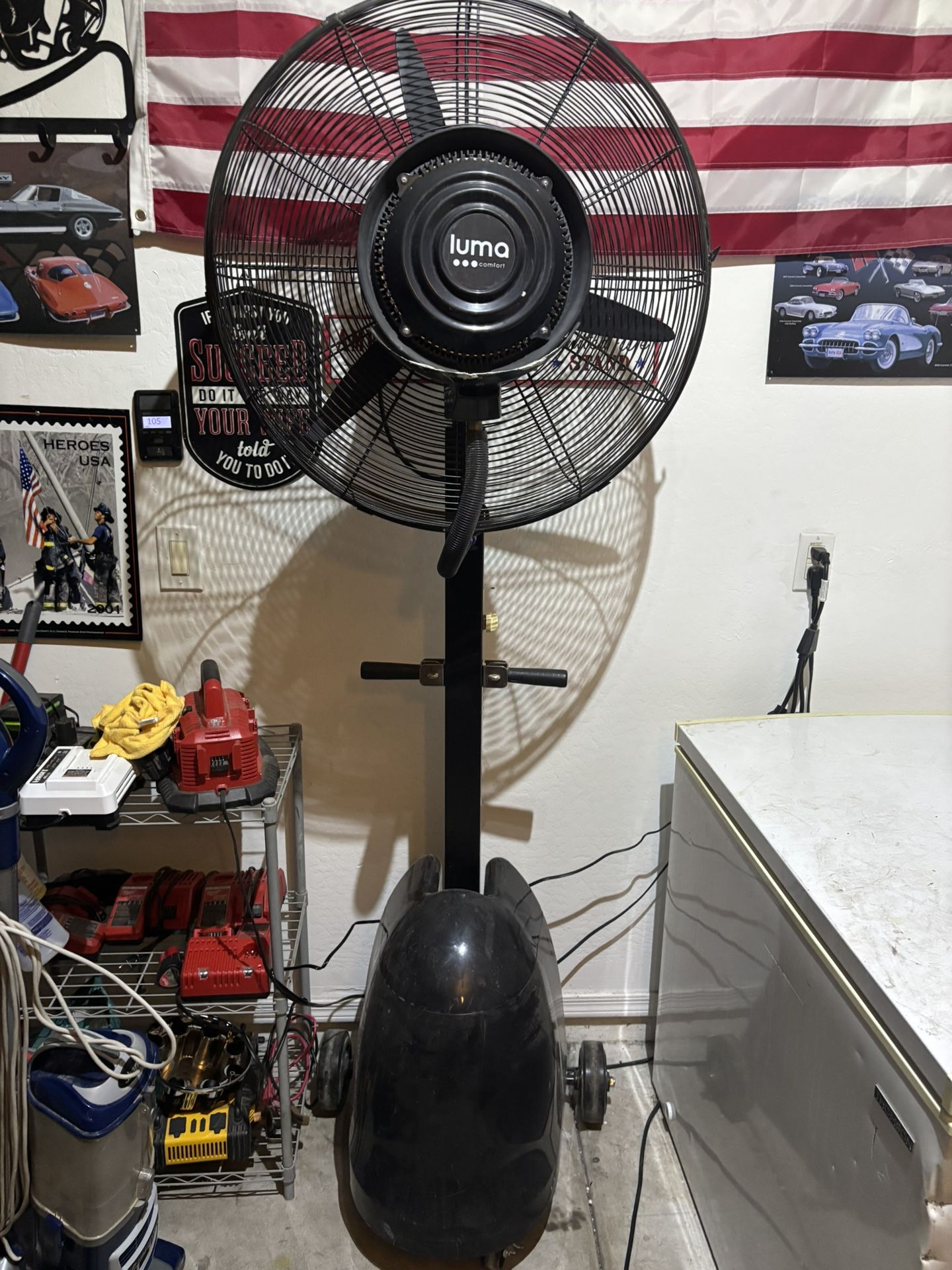 Large Water Misting Fan