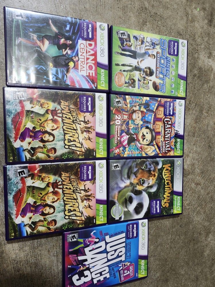 Xbox 360 Kinect Games 