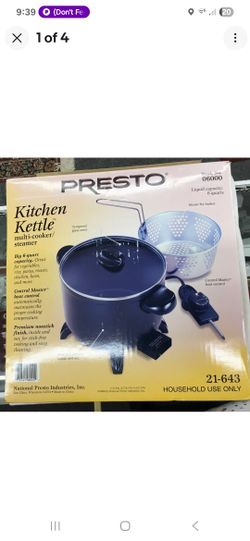 Presto #06000 Kitchen Kettle Multi-Cooker. 1300 W