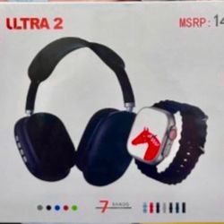 Smart Watch & Headphone Gift Box