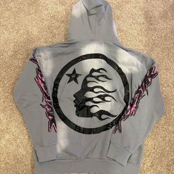 Hellstar Grey Hoodie 