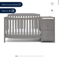 Delta 6 In 1 Convertible Crib 