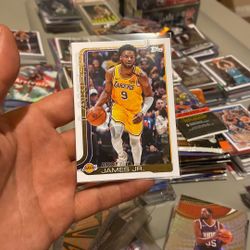 Bronny James Topps Card