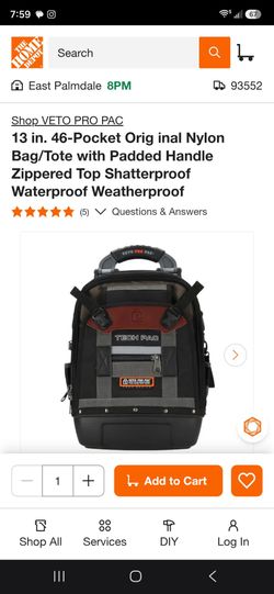 Veto Pro Pac Tech Pac Tool Bag