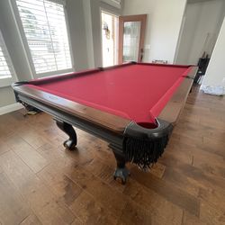 Pool Table Set Up And More 