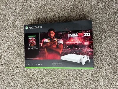 Xbox One X 1TB NBA 2k Edition 3 games