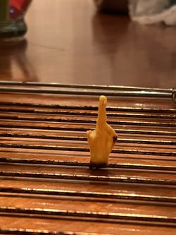 Middle Finger Kraft Art