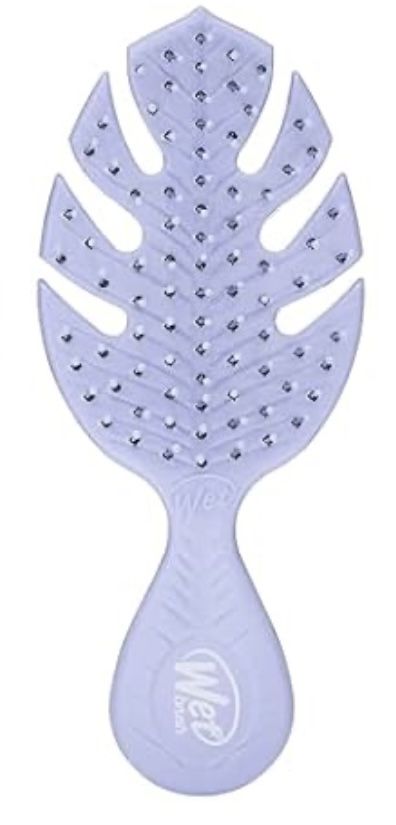 Original wet, go green, mini detangling brush in lilac
