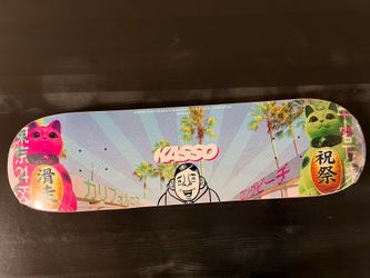 2026 Kasso Fest Long Beach California Skate Skateboard Deck