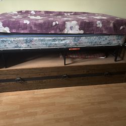 Free Twin  Bed Box And Matress. 