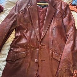 Genuine leather jacket