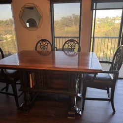 Beautiful Wooden Kitchen Table