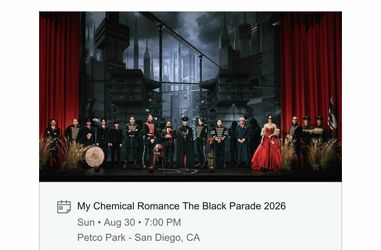 My Chemical Romance Tickets