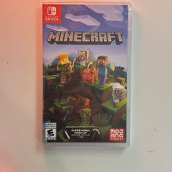 UNOPENED Nintendo Switch Minecraft Game 
