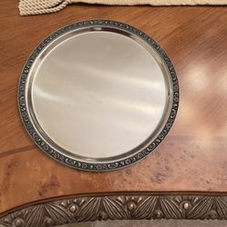 9 1/2” Silver Platter / Plate