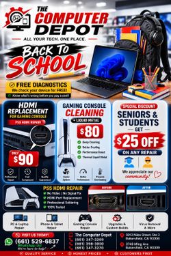 🎒 Back to School Specials are here! 🎮