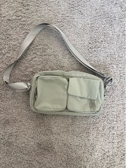 lululemon sage green purse