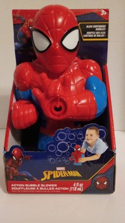 Marvel Spider-Man Action Bubble Blower