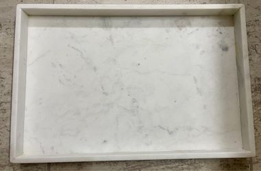 White Marble Decorative Tray