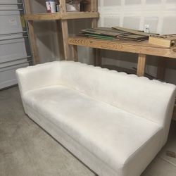 Callie 2-Piece Velvet L-Shaped Sectional