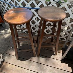 Two Bar Stools