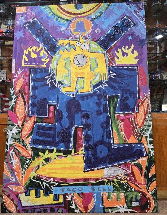 Limited Taco Bell Canvas Painting