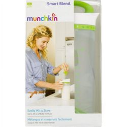Munchkin Smart Blend 24 oz Spill-Proof Infant Formula Powder Mix & Store Pitcher