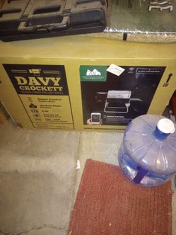Davy Crockett wood fired pellet grill