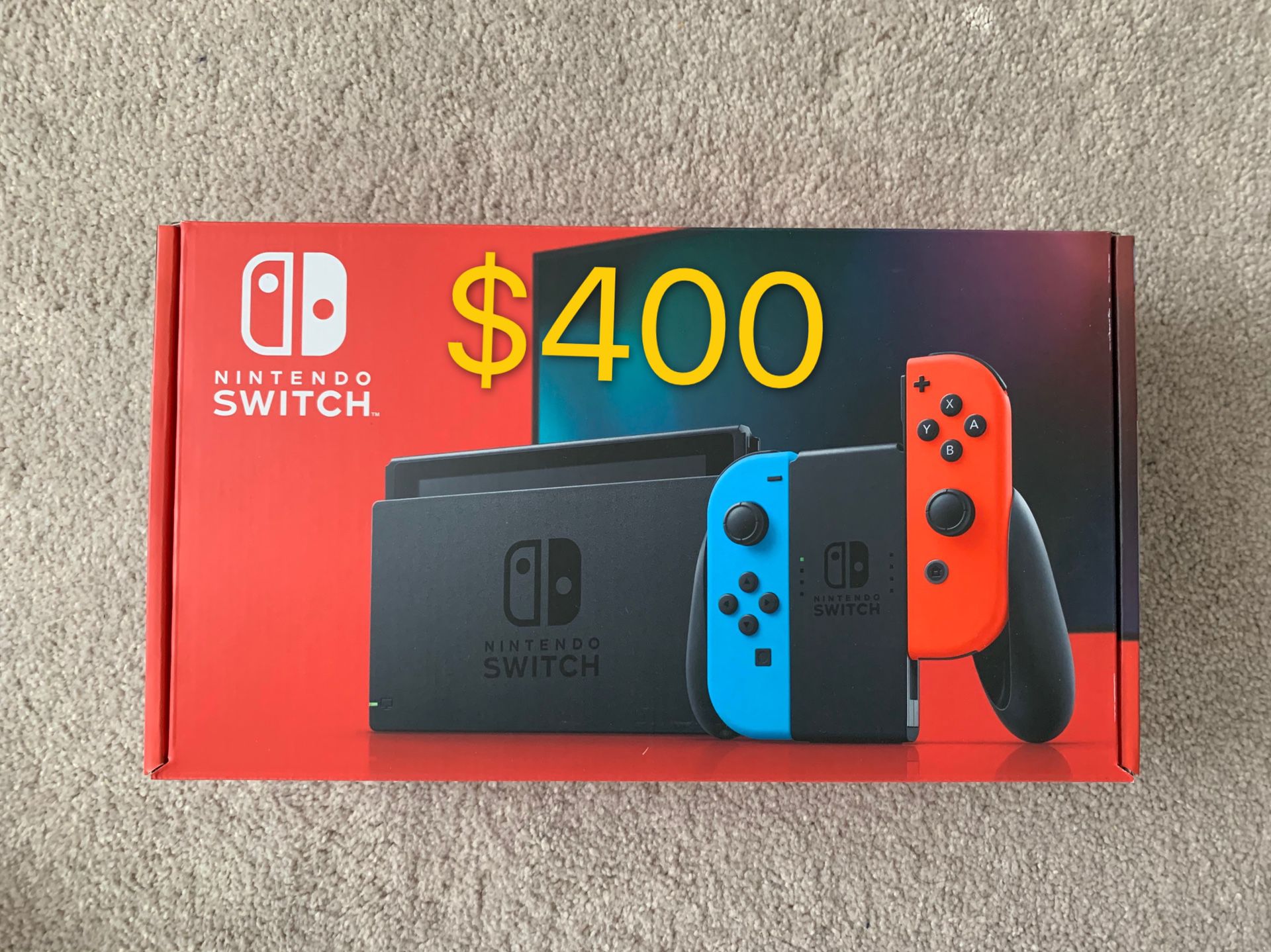 Nintendo switch 2019 brand new