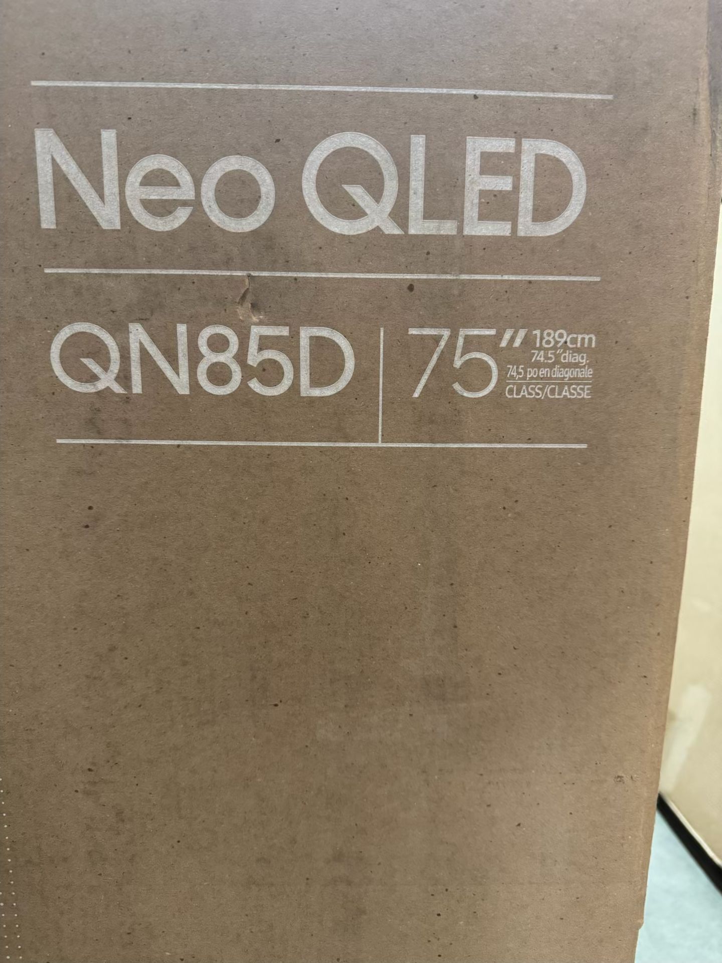 SAMSUNG 75-Inch Class Neo QLED 4K QN85D Series Neo Quantum HDR, Dolby Atmos, Object Tracking Sound, Motion Xcelerator Turbo+, Gaming Hub, Smart TV wit
