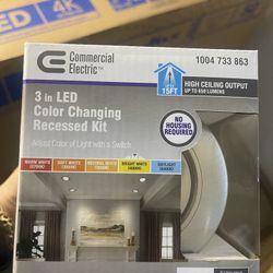 Premium Downlight 3 in. 2700K - 5000K Brushed Nickel New Construction/Remodel Recessed Integrated LED