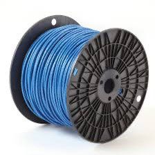 Wire #12 Solid 500 Ft  Blue Color