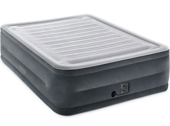 Intex Raised Air Mattress with Built-In Pump